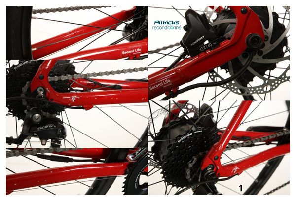 Vélo Route Electrique Lapierre E-Sensium 2.2 Shimano Sora 9V Mahle 250Wh T.L 180/190cm - Produit Reconditionné