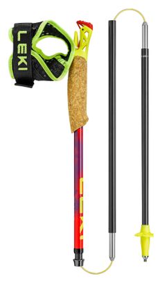 Bâtons Trail Running Pliables Leki Ultratrail FX.One SL Rouge/Violet