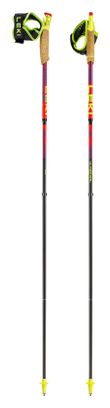 Bâtons Trail Running Pliables Leki Ultratrail FX.One SL Rouge/Violet