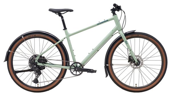 Citybike Kona Dew DL Shimano Cues 10V 650 mm Grün