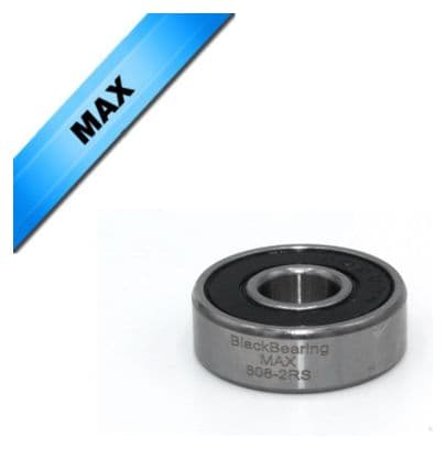 BLACK BEARING roulement 608-2RS MAX