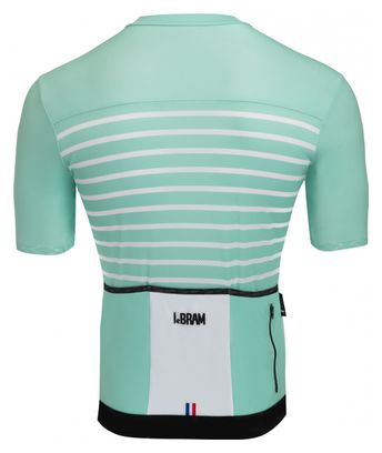 LeBram Ventoux Celestial Green Short Sleeve Jersey Tailored Fit