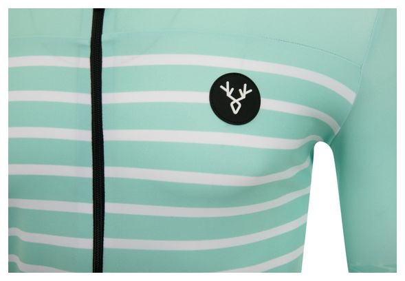 LeBram Ventoux Celestial Green Short Sleeve Jersey Tailored Fit