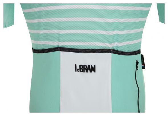 LeBram Ventoux Celestial Green Short Sleeve Jersey Tailored Fit