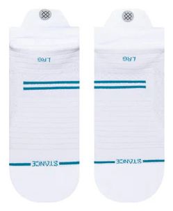 Stance Performance Run Light Socks White