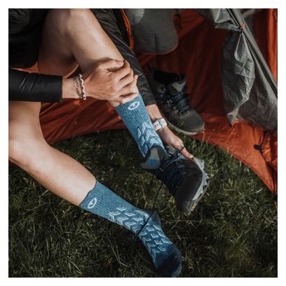 Chaussettes randonnée femme pour l'été. Lot x 2 paires - Trekking Cool Crew Lady