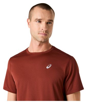 T-Shirt Running Asics Core Rouge Homme