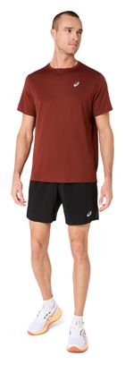T-Shirt Running Asics Core Rouge Homme