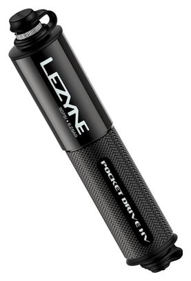Lezyne Pocket Drive HV Hand Pump (Max 90 psi / 6.2 bar) Black