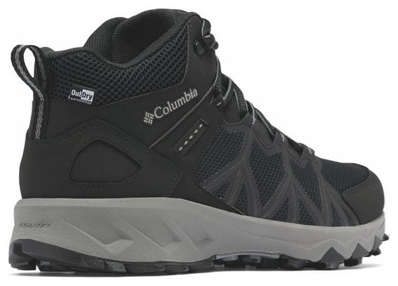 Columbia Mid Peakfreak II Outdry Schwarz/Grau Herren Wanderschuhe