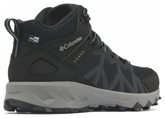 Chaussures de Randonnée Columbia Mid Peakfreak II Outdry Noir/Gris Homme