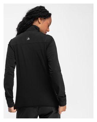 Pull polaire randonnée femme Symbol Noir