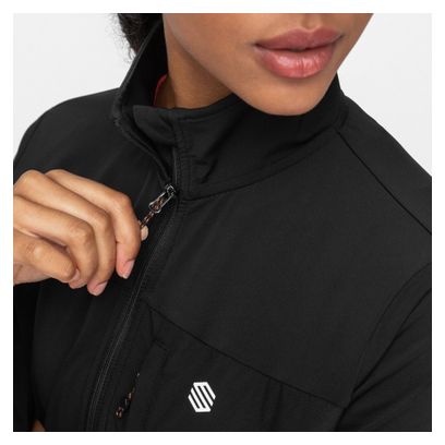 Pull polaire randonnée femme Symbol Noir