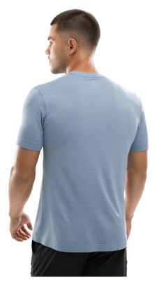 T-shirt fitness manches courtes homme Exuma Bleu