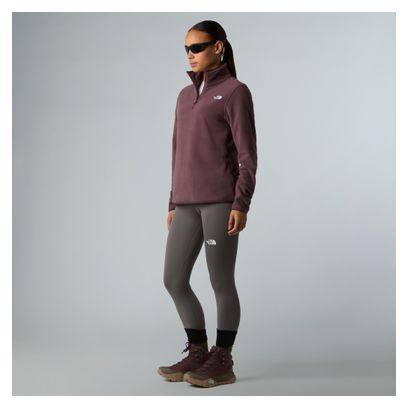 Pile The North Face Glacier 1/4 Zip Donna Viola