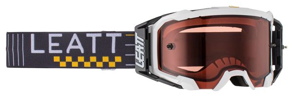 Leatt Velocity 5.5 Pearl Goggle - UC 32% pink face shield