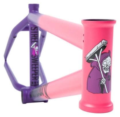 Cadre Sunday Street Sweeper Hot Pink X Fade Purple - Taille TopTube - 20 75