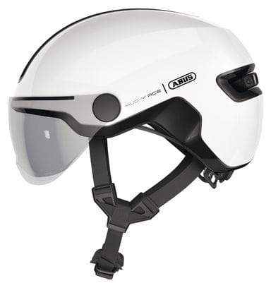 Abus Hud-Y Ace Shiny White / Weißer Helm