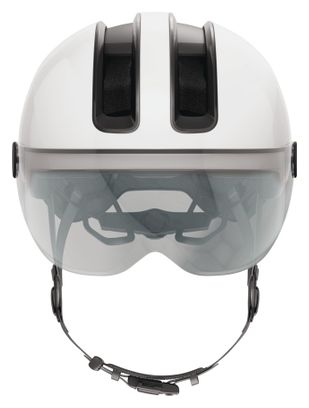 Abus Hud-Y Ace Shiny White / Weißer Helm