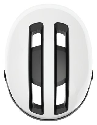 Abus Hud-Y Ace Shiny White / Weißer Helm