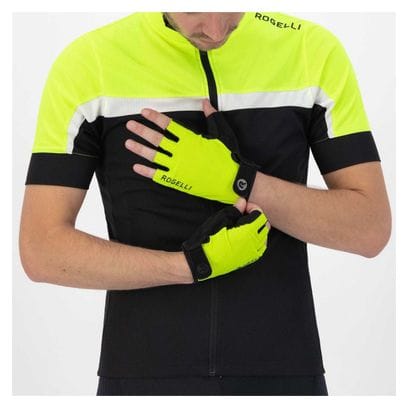 Gants Velo Rogelli Core - Homme - Fluor