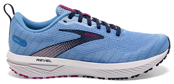 Brooks Revel 6 Blue Pink Women s Running Shoes Alltricks