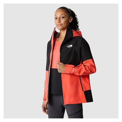 The North Face Jazzi Gore-Tex Women's Waterproof Jacket Orange/Schwarz