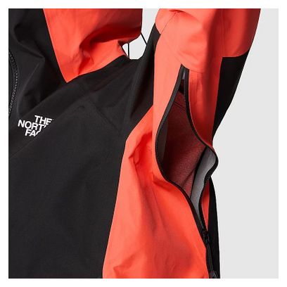 The North Face Jazzi Gore-Tex Women's Waterproof Jacket Orange/Black