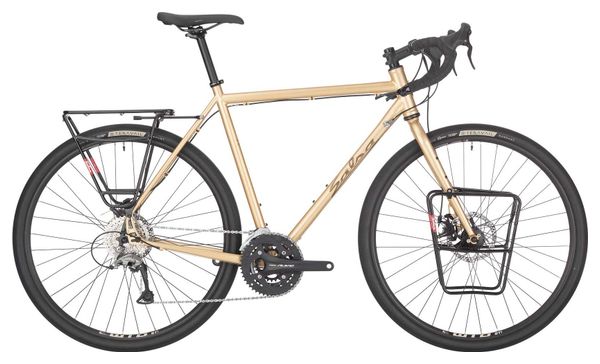Salsa Marrakesh Travel Bike Shimano Alivio/Acera 9S 700mm Gold