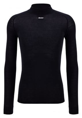 Santini Next 2 Skin Black Long Sleeve Jersey