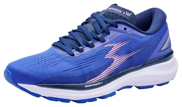 Chaussures de running 361-Nemesis 3 Surf/Mauve