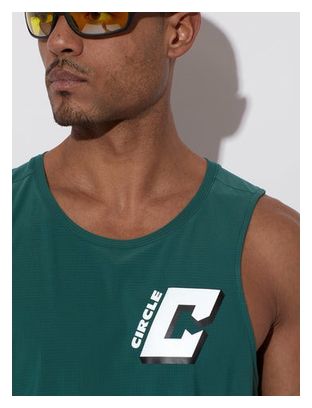Circle Legend Vest Tank Top Green Men's