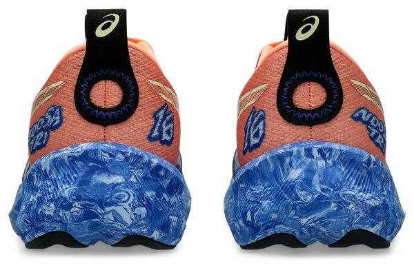 Asics Noosa Tri 16 Running Shoes for Men, Blue/Orange