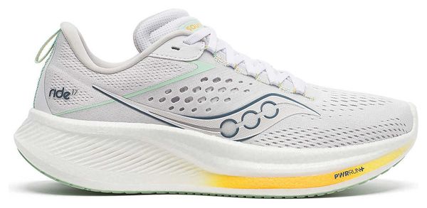 Running Saucony Ride 17 White Women's Shoes