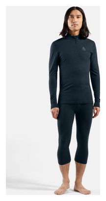 Intimo tecnico Odlo 1/2 Zip Merino 200 blu da uomo