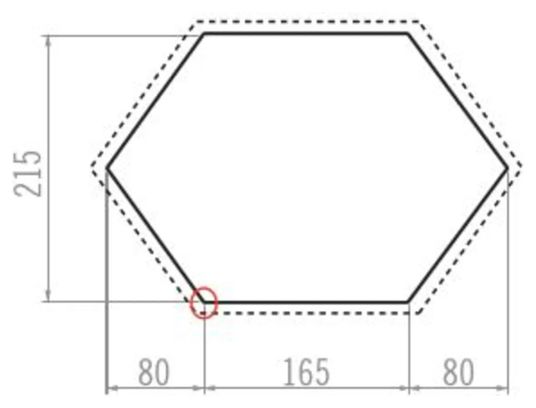 Vaude Bodenplane für das Allround Space 3-Personen-Zelt Braun