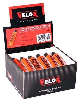 TUBES COLLE 10G (Bte 18) Velox.