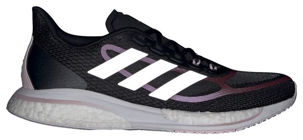 Zapatillas Adidas Supernova + Running Negro Rosa Mujer