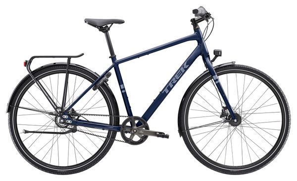 Trek District 3 EQ City Bike Shimano Nexus 8S Blau