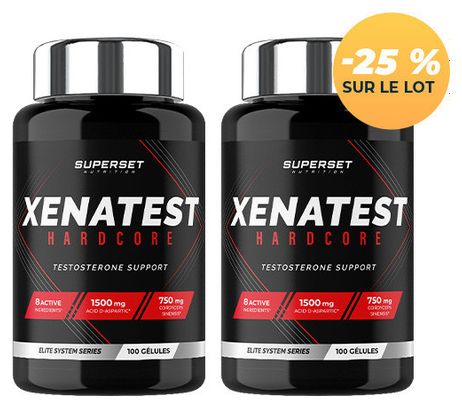Cure Testosterone - 50 Jours - Superset Nutrition - Boosters De Testo