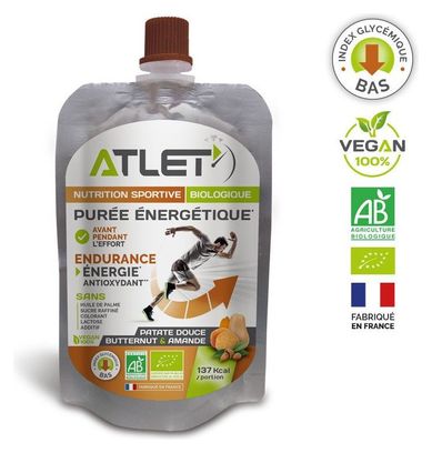 Compote salée énergétique butternut patate douce amande 100g