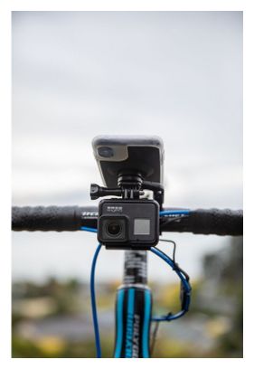 Soporte para smartphone negro con soporte para manillar Zefal Z