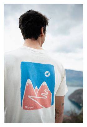 T-Shirt Lagoped Dove Alps Blanc Unisexe