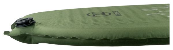Colchón autohinchable Highlander Kip Mat, compatible con 30 mm, verde