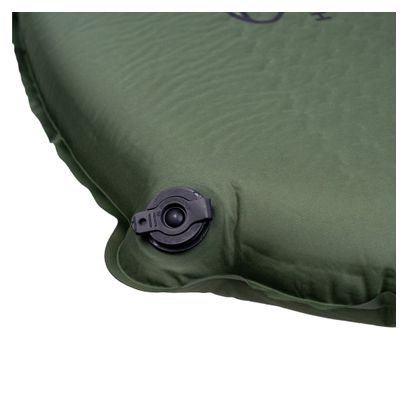 Colchón autohinchable Highlander Kip Mat, compatible con 30 mm, verde