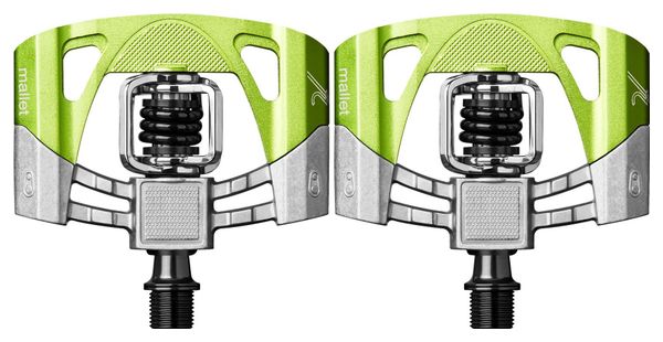 Crank Brothers Mallet 2 Pedals Green Black Alltricks