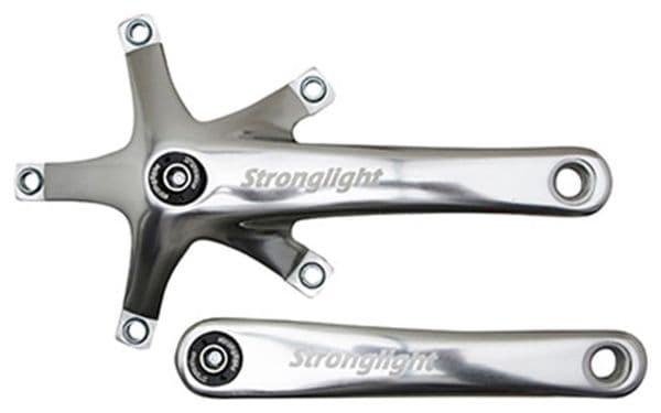 MANIVELLE DROITE + GAUCHE STRONGLIGHT TRACK 2000 PISTE - FIXIE L 170mm POUR PLATEAU 144