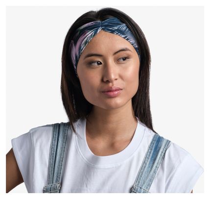 Bandeau Buff Coolnet UV Ellipse Kingara Bleu/Rose