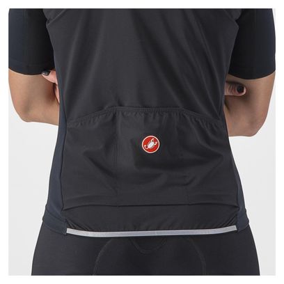 Castelli Perfetto Ros 2 Wind Women's Short Sleeve Jersey Black