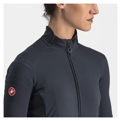 Castelli Perfetto Ros 2 Wind Women's Short Sleeve Jersey Black